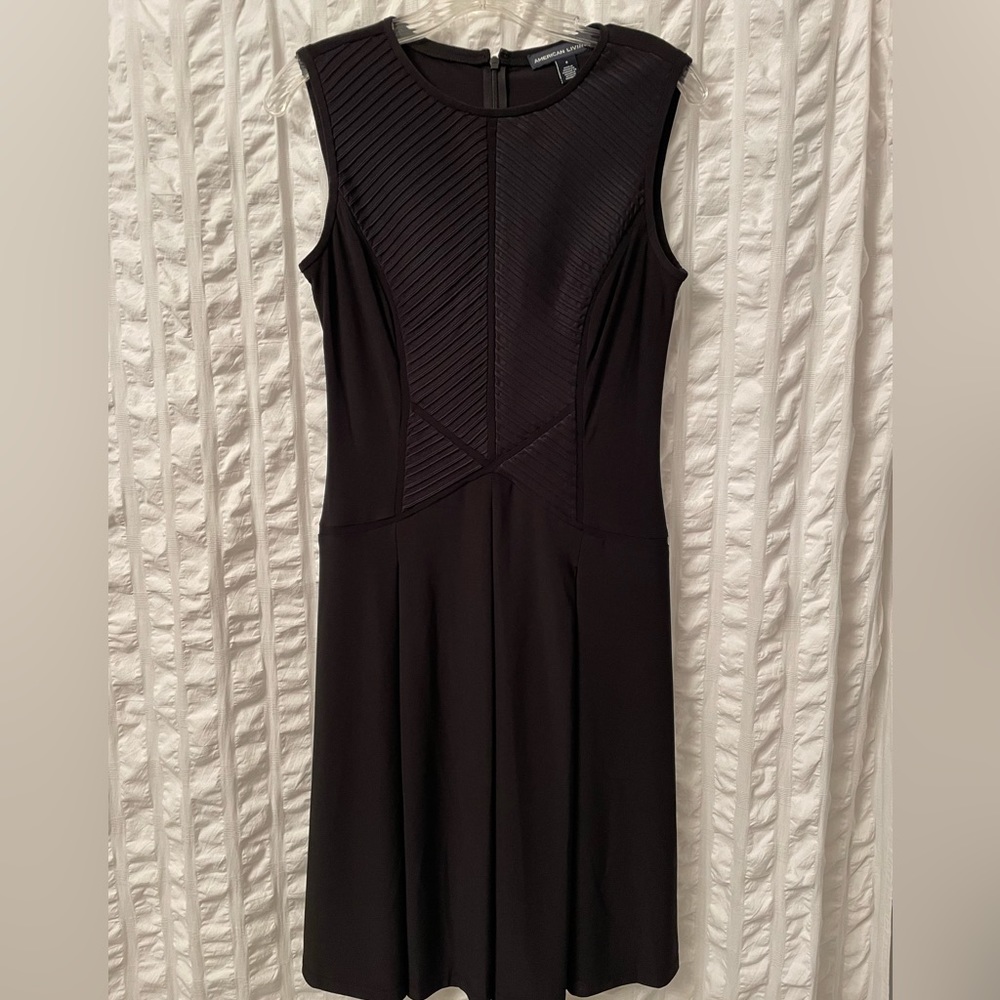 American Living Black Sleeveless Dress